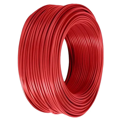 Rollo de Cable Rohs Thw-Ls/Thhw-Ls 8 Rojo 100m Argos - Argos