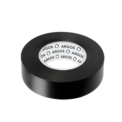 Pack 10 Cinta Aislante Vinil Argos 18mmx20m Negro Pvc - Argos - detalle