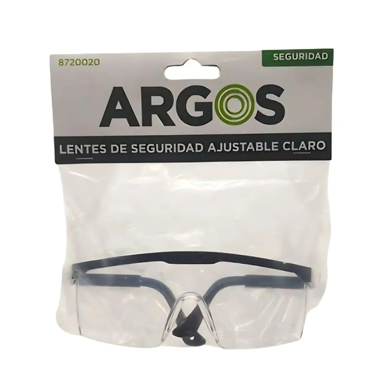 Lentes Seguridad Argos Ajustables Claros Policarbonato - Argos - detalle