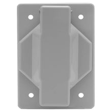 Placa Receptaculo Sencillo Argos Tapa Aluminio Gris - Argos