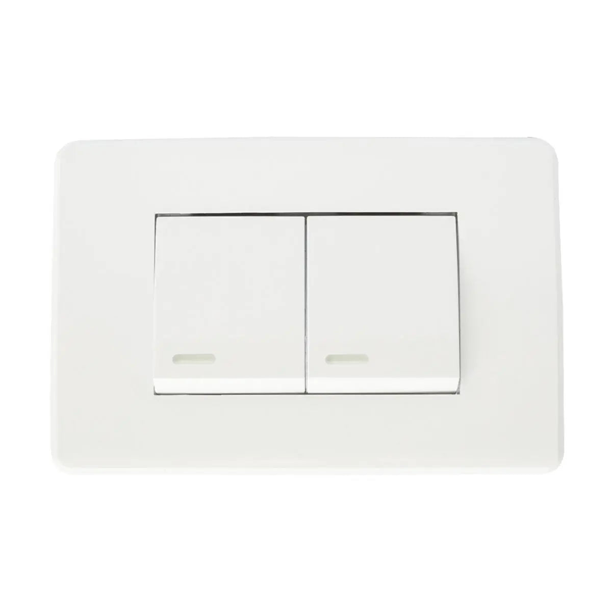 Apagador Sencillo Y Apagador Escalera Con Placa Blanca 36 Mm Argos - Argos - vista lateral