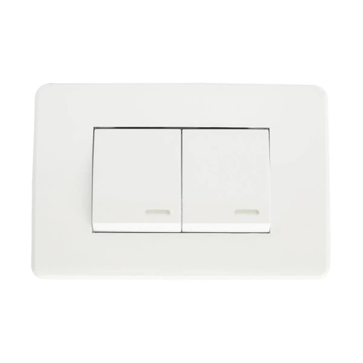 Apagador Sencillo Y Apagador Escalera Con Placa Blanca 36 Mm Argos - Argos - detalle