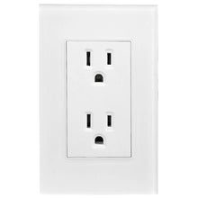 Contacto Doble Aterrizado Argos Cannes Placa Acrilico Blanca 72 mm - Argos