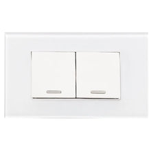 Apagador Sencillo Apagador Escalera Argos Cannes Placa Acrilica Blanca - Argos