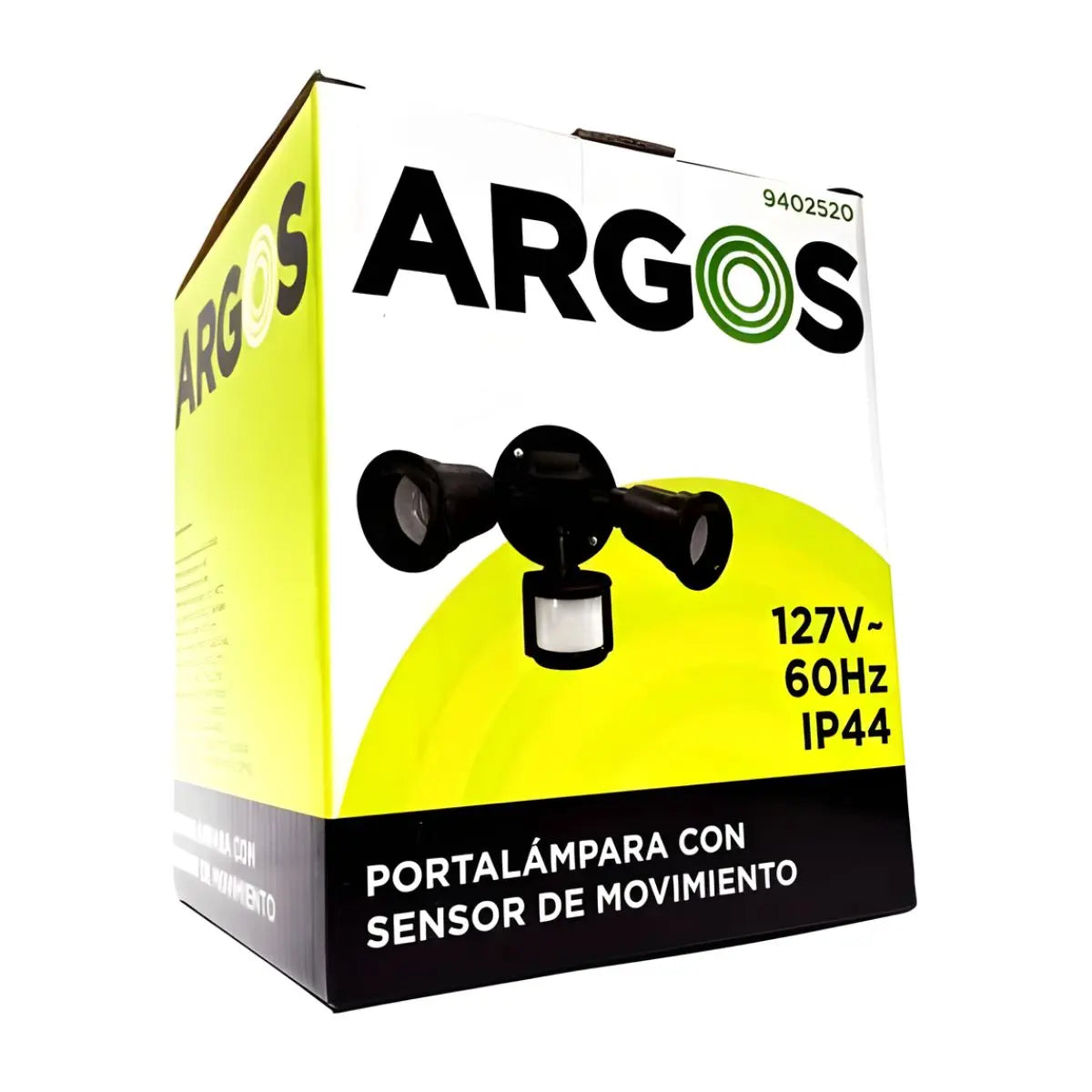 Argos Portalampara Sensor Movimiento 127 V~ 60 Hz E27 IP44 - Argos
