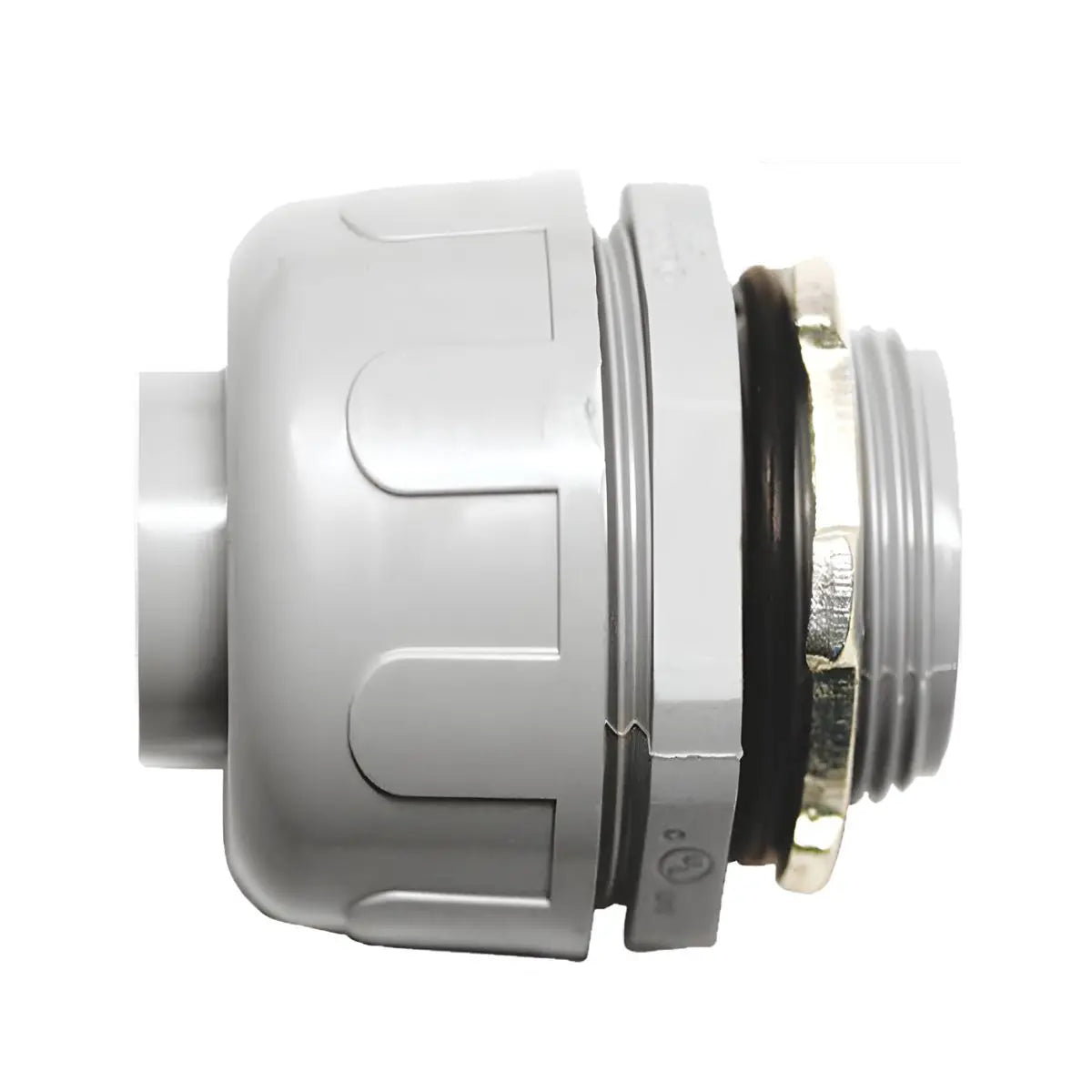Conector Recto Tubo Flexible No Metálico 3/4" Argos - Argos - vista lateral