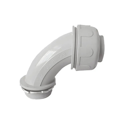 Conector Curvo Tubo Flexible No Metalico 1/2 Argos - Argos - detalle