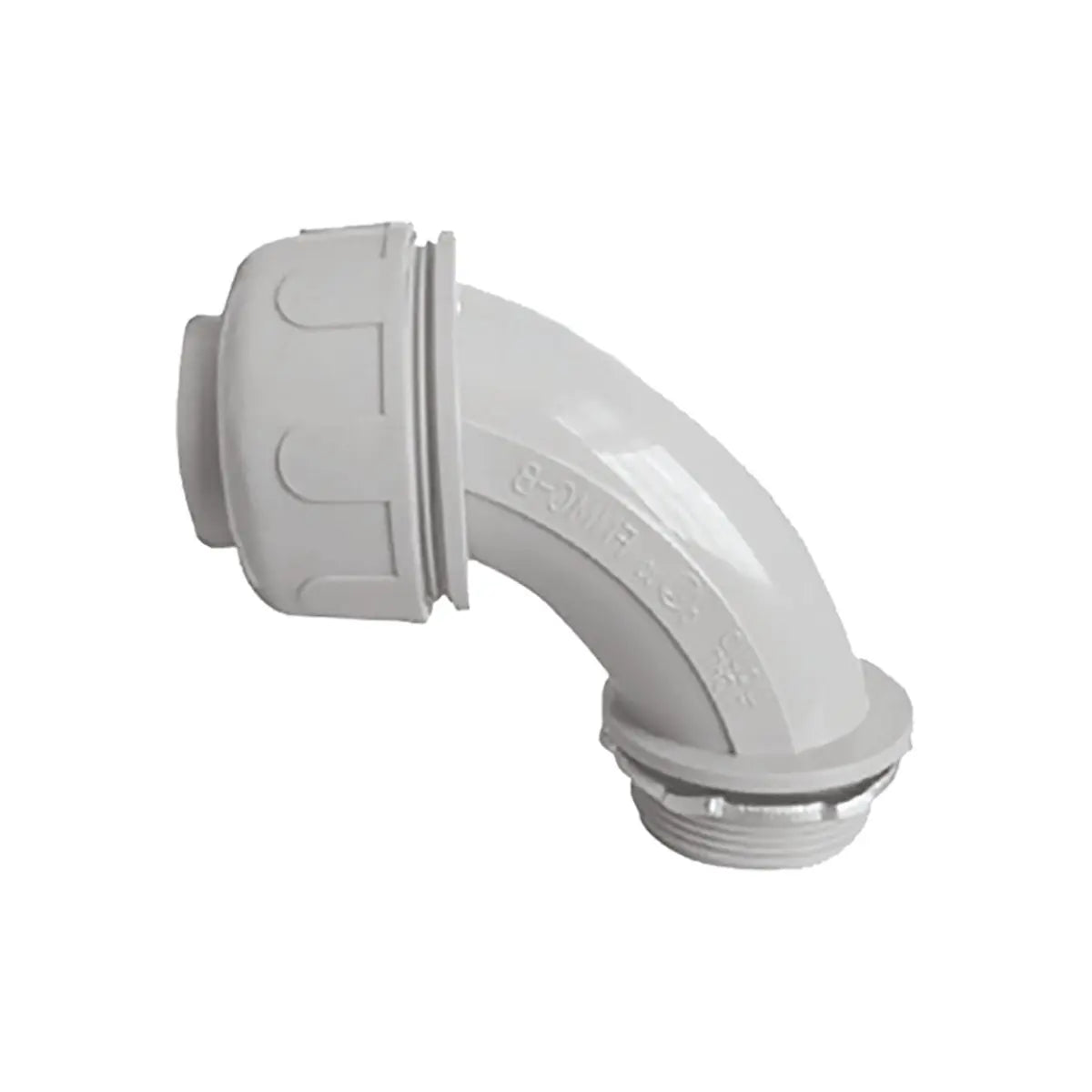 Conector Curvo Tubo Flexible No Metalico 1/2 Argos - Argos - empaque