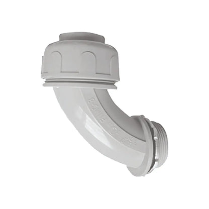 Conector Curvo Tubo Flexible No Metalico 1/2 Argos - Argos - vista lateral