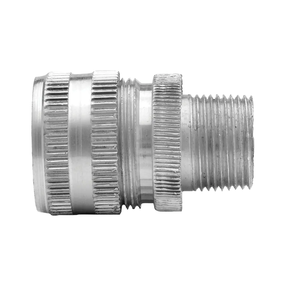 Conector Glándula Aluminio Macho 2” Entrada De Cable 1 15/16” A 2 9/32” Argos - Argos