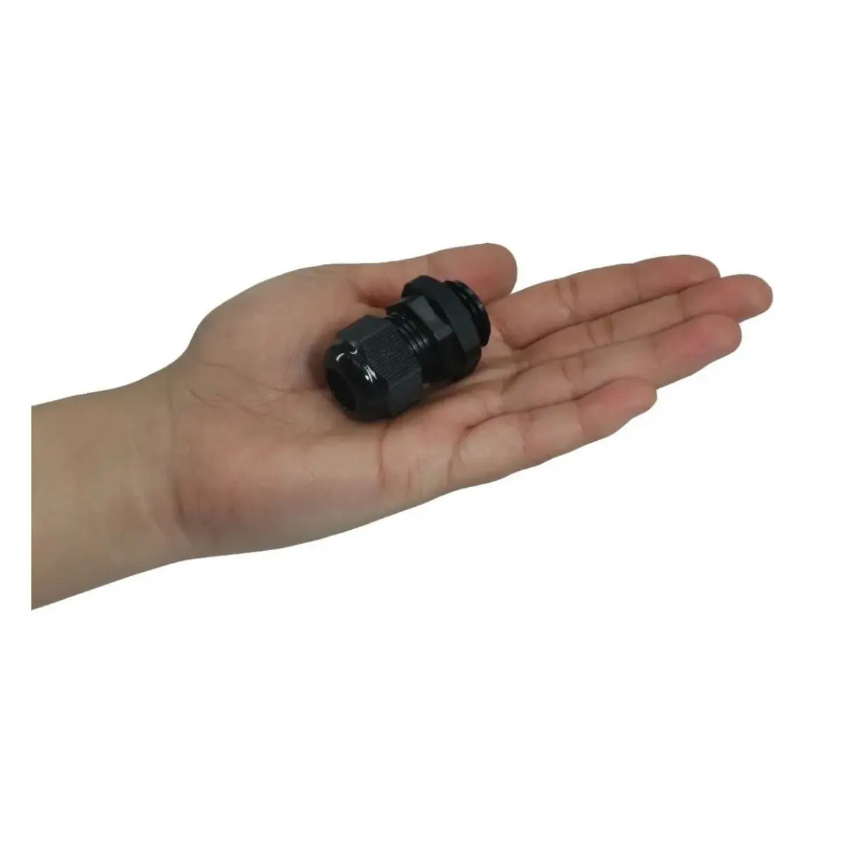 Pack 10 Conectores Glandula Nylon Argos 1/2 Pulgada Negro - Argos