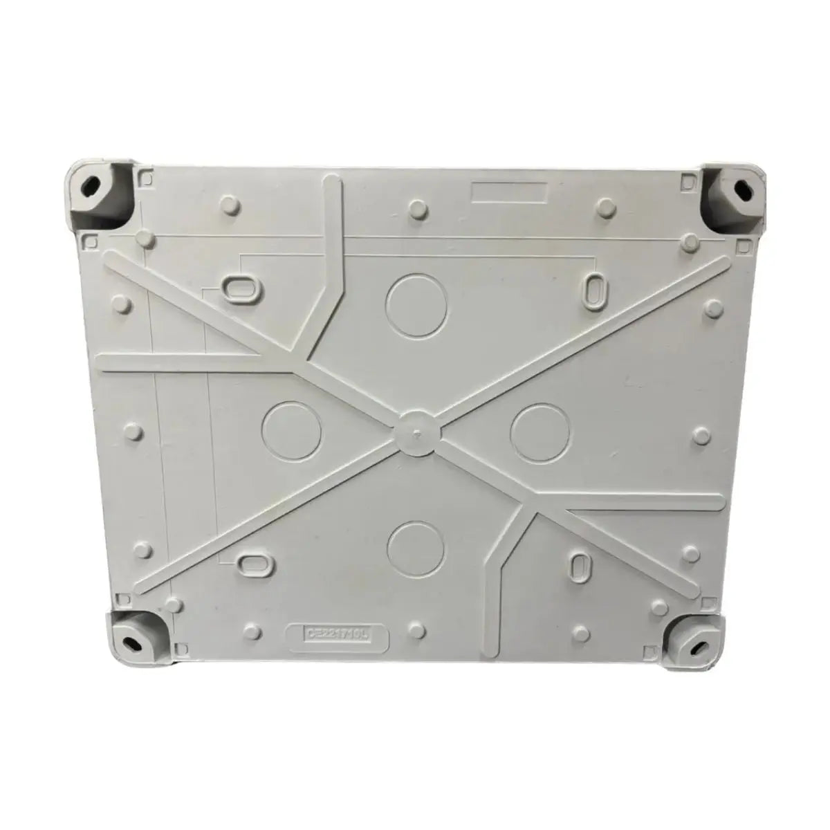 Caja Estanca Lisa Hueso IP65 Tornillo 225x175x100 mm - Argos - vista lateral