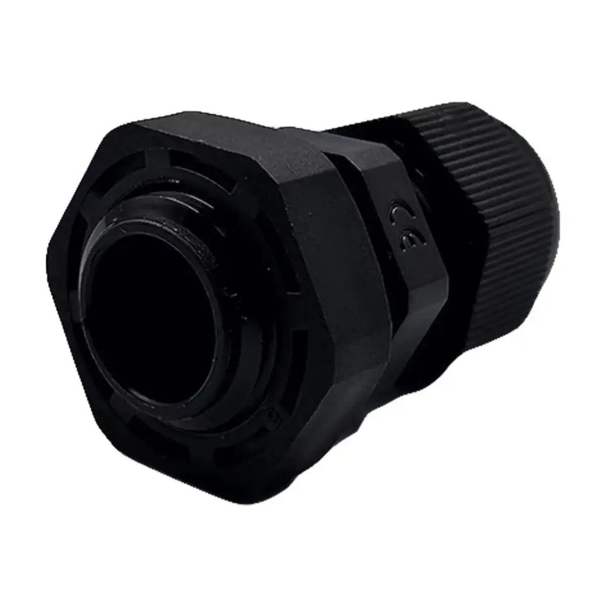 Pack 20 Conectores Glandula Nylon Argos 1/2 Pulgada Negro - Argos - detalle