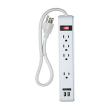 Argos Barra Multicontacto 4 Tomas Aterrizadas 2 Tomas Usb - Argos - detalle