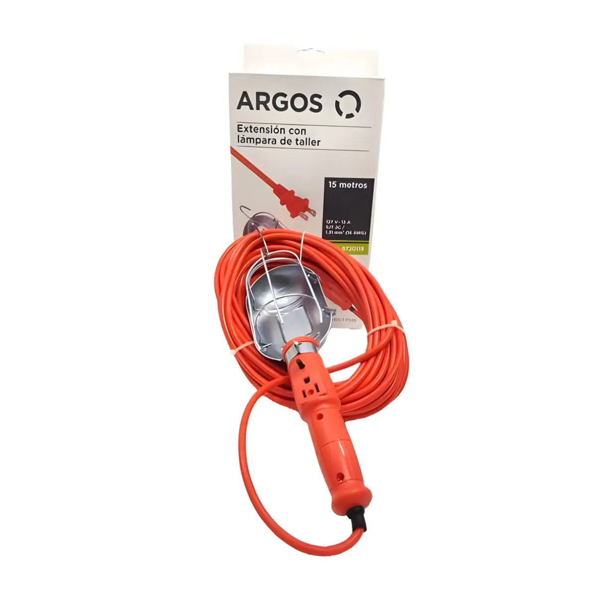 Argos Extension Uso Rudo Lampara Taller 15 Metros - Argos - detalle