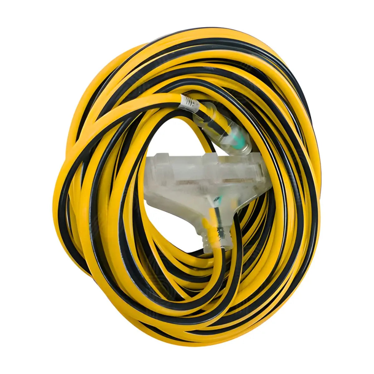 Argos Extension Uso Rudo 3X14 Iluminada 5 Metros Amarillo Negro - Argos