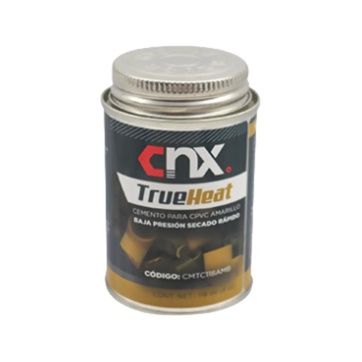 Cemento Para Cpvc Ambar Baja Presión Secado Rápido 118 Ml Cnx - CNX