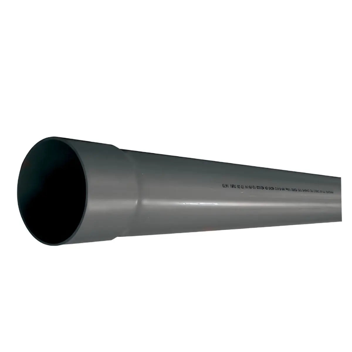 Tuberia De PVC Ligero 38 mm 1 1/2" Gris Argos - Argos - vista lateral
