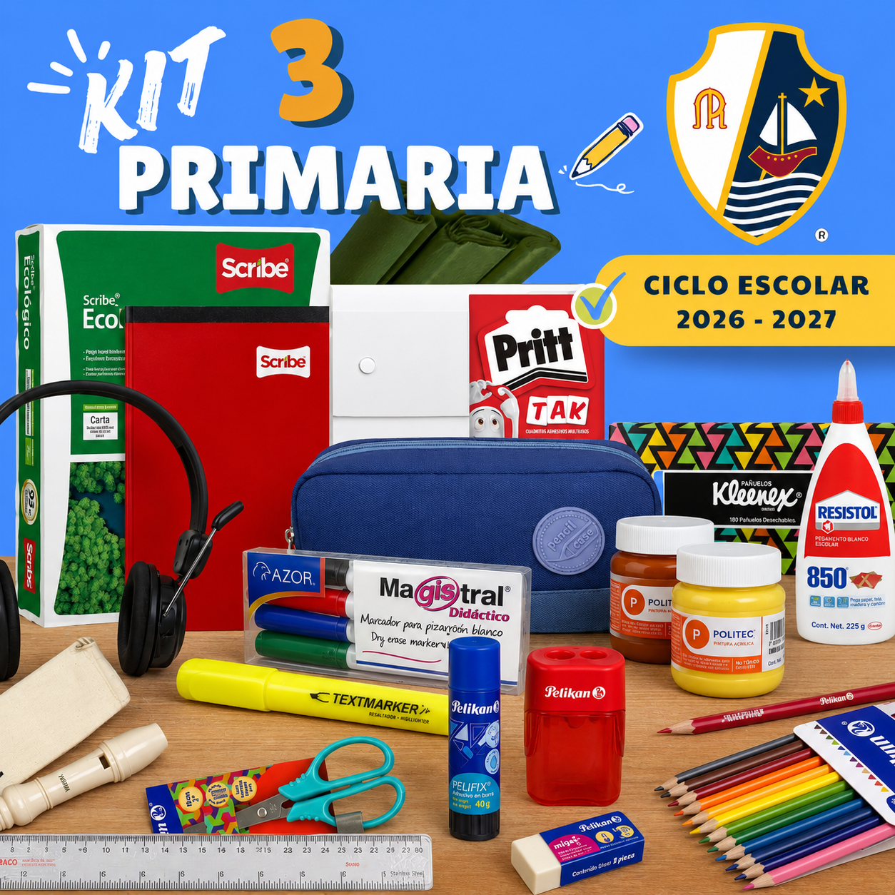 Kit 3ro Primaria Asunción