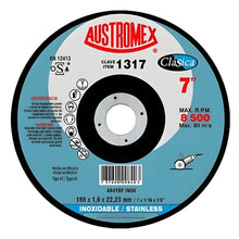 Disco abrasivo para corte de acero inoxidable de 180 x 1.6 x 22.23 mm - Austrodiam - detalle