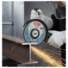 Disco abrasivo para corte de acero inoxidable de 180 x 1.6 x 22.23 mm - Austrodiam - vista lateral