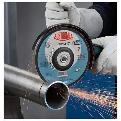 Disco abrasivo para corte de acero inoxidable de 180 x 1.6 x 22.23 mm - Austrodiam