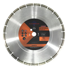 3 piezas Disco Diamante Austrodiam Segmentado de Corte 350 mm x 3 mm x 25.4 mm - Austrodiam - vista lateral