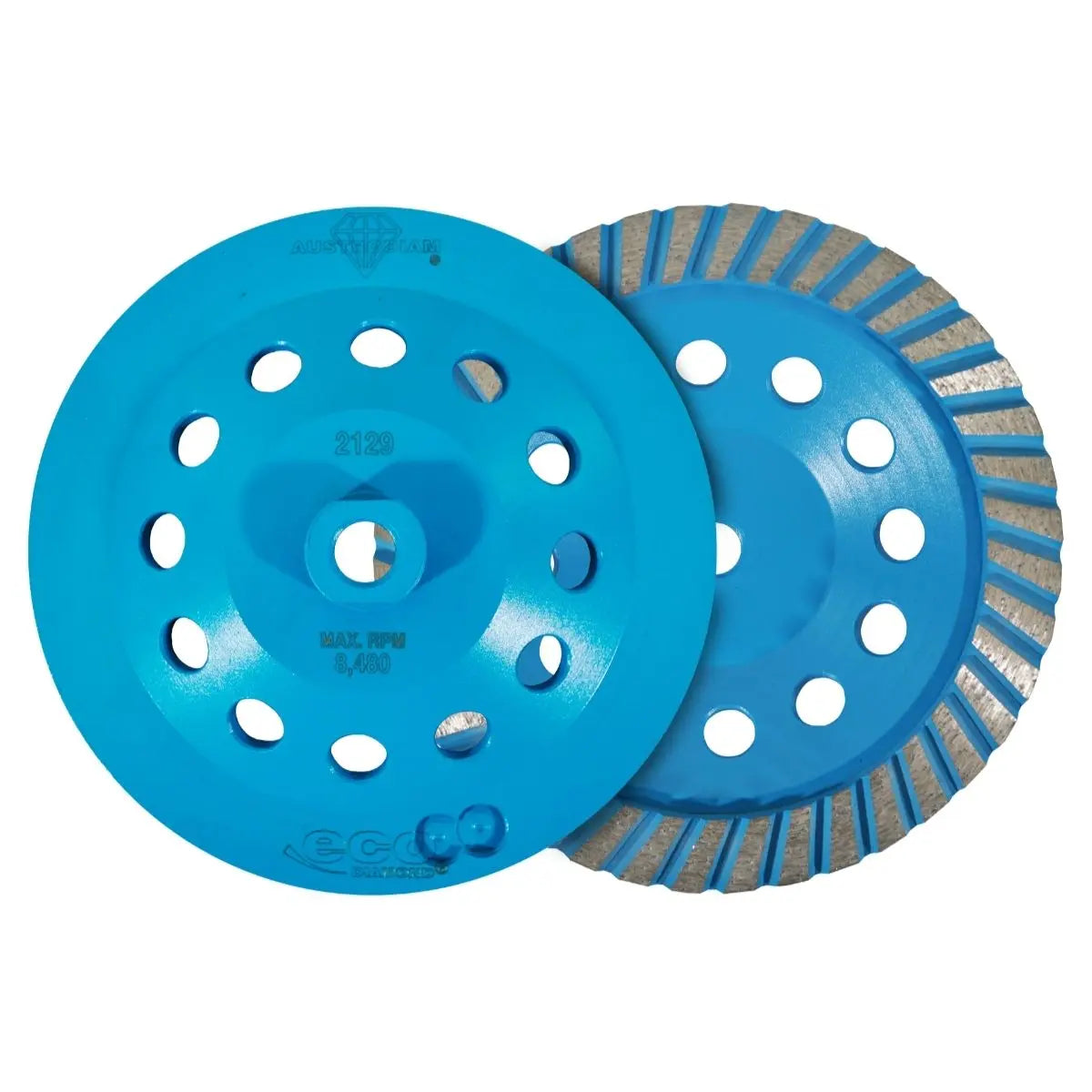 Copa de diamante Austrodiam tipo CD de 180 x 15.9-11 mm ECO - Austrodiam
