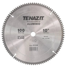 1 Sierra Tenazit tipo SAI100 de 250 x 2.8 x 15.9 mm 100 DIENTES ALUMINIO - Austrodiam