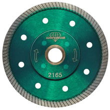 1 Disco de diamante Austrodiam tipo D.D.T. de 115 x 1 x 22.2 mm VERDE PLATA - Austrodiam