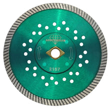 1 Disco de diamante tipo DDTH de 180 x 2.6 x 22.2 mm VERDE ORO Austrodiam (OPORTUNIDAD) - Austrodiam