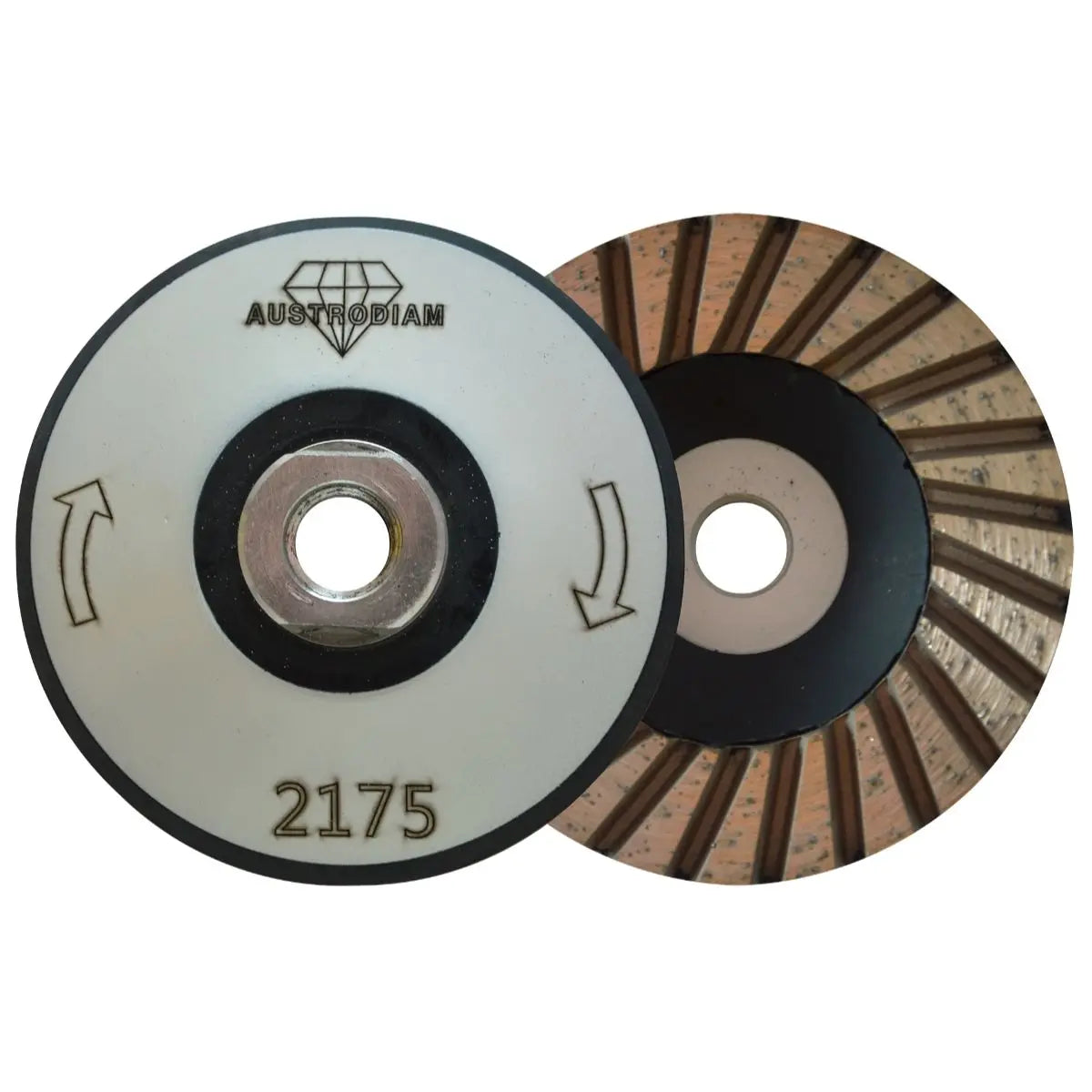 1 Copa de diamante tipo C.D. de 100 x 15.9-11 mm D40/30 ORO Austrodiam (OPORTUNIDAD) - Austrodiam