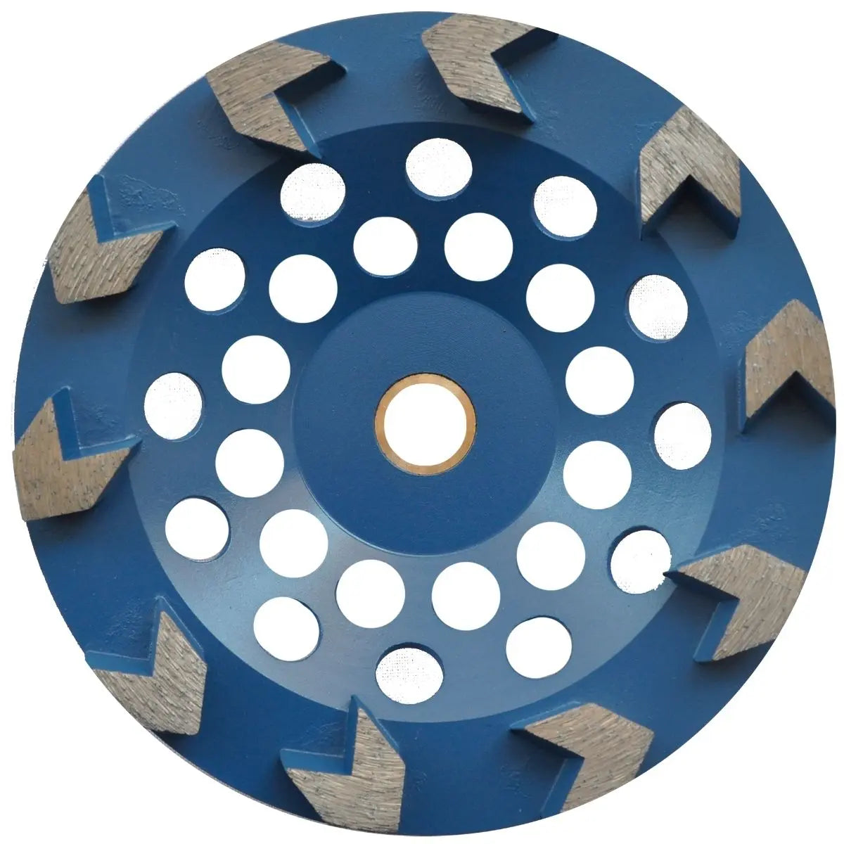 1 Copa de diamante tipo C.D. de 180 x 22.2 mm AZUL PLATA FASTCUT Austrodiam (OPORTUNIDAD) - Austrodiam