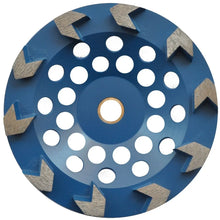 1 Copa de diamante tipo C.D. de 180 x 22.2 mm AZUL PLATA FASTCUT Austrodiam (OPORTUNIDAD) - Austrodiam