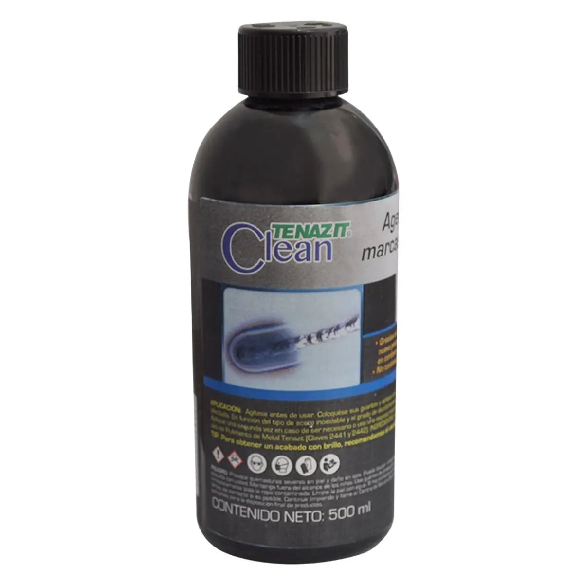 1 Líquido limpiador de 500 ml p/marcas de soldadura en acero inox. Tenazit (OPORTUNIDAD) - Austrodiam