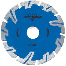 1 Disco de diamante Austrodiam tipo DDT de 115 x 2.2 x 22.2 mm AZUL BRONCE - Austrodiam