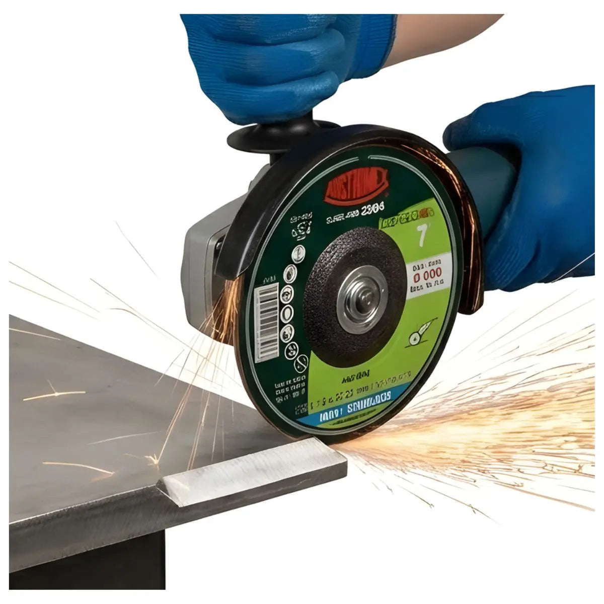 5pz Disco Corte Acero Inoxidable 178x1.6x22.23mm Austromex 3304 - Austrodiam