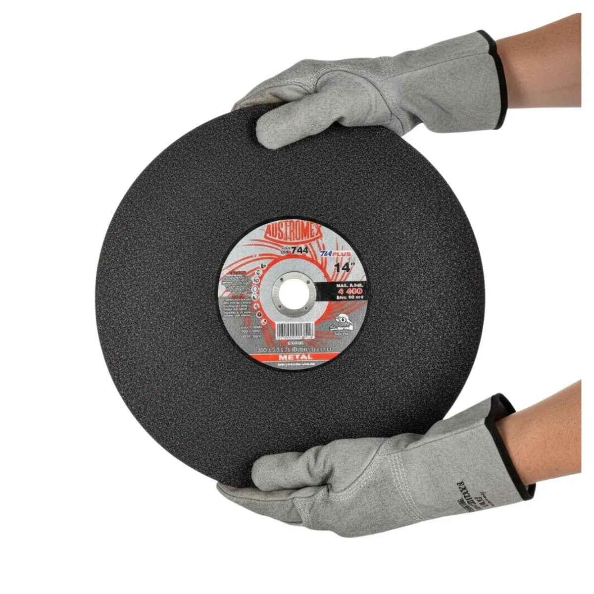 11pzs Disco abrasivo para corte de metal 744 Austromex - Austrodiam - empaque