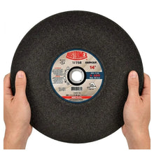 5pz Disco Abrasivo 768 Austromex Grano 30 14'' X 1/8'' Corte - Austrodiam - vista lateral