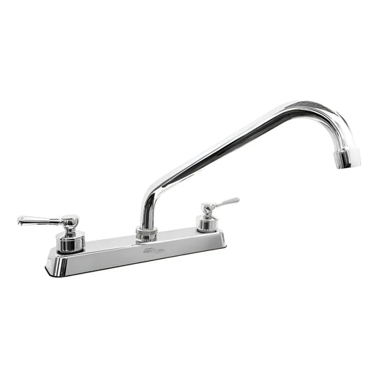 Mezcladora Fregadero Cromo 1/4 Vuelta Aquaway - AQUAWAY