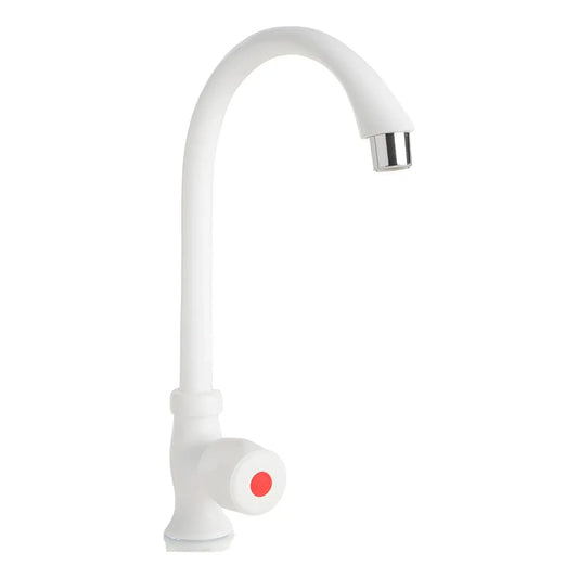 Llave Fregadero Niger 30cm BLANCO AQUAWAY - AQUAWAY