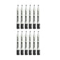 12 Marcador Pizarron A-ink Colores Punta Cincel - Mae