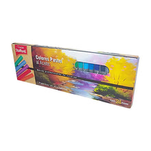 Set 24 Colores Gises Pastel Al Aceite Dibujo Azor Stafford - Azor - empaque