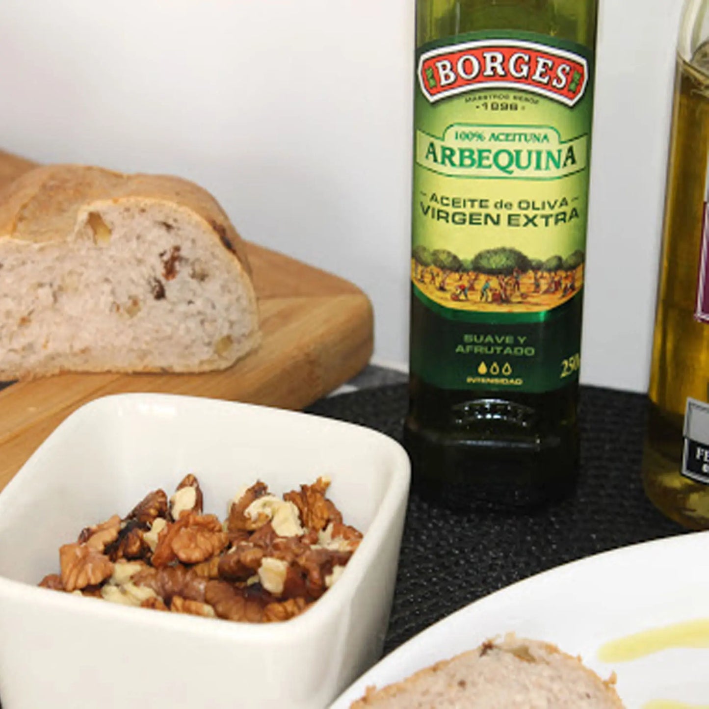 Aceite de Oliva Arbequina 500ml - borges - detalle