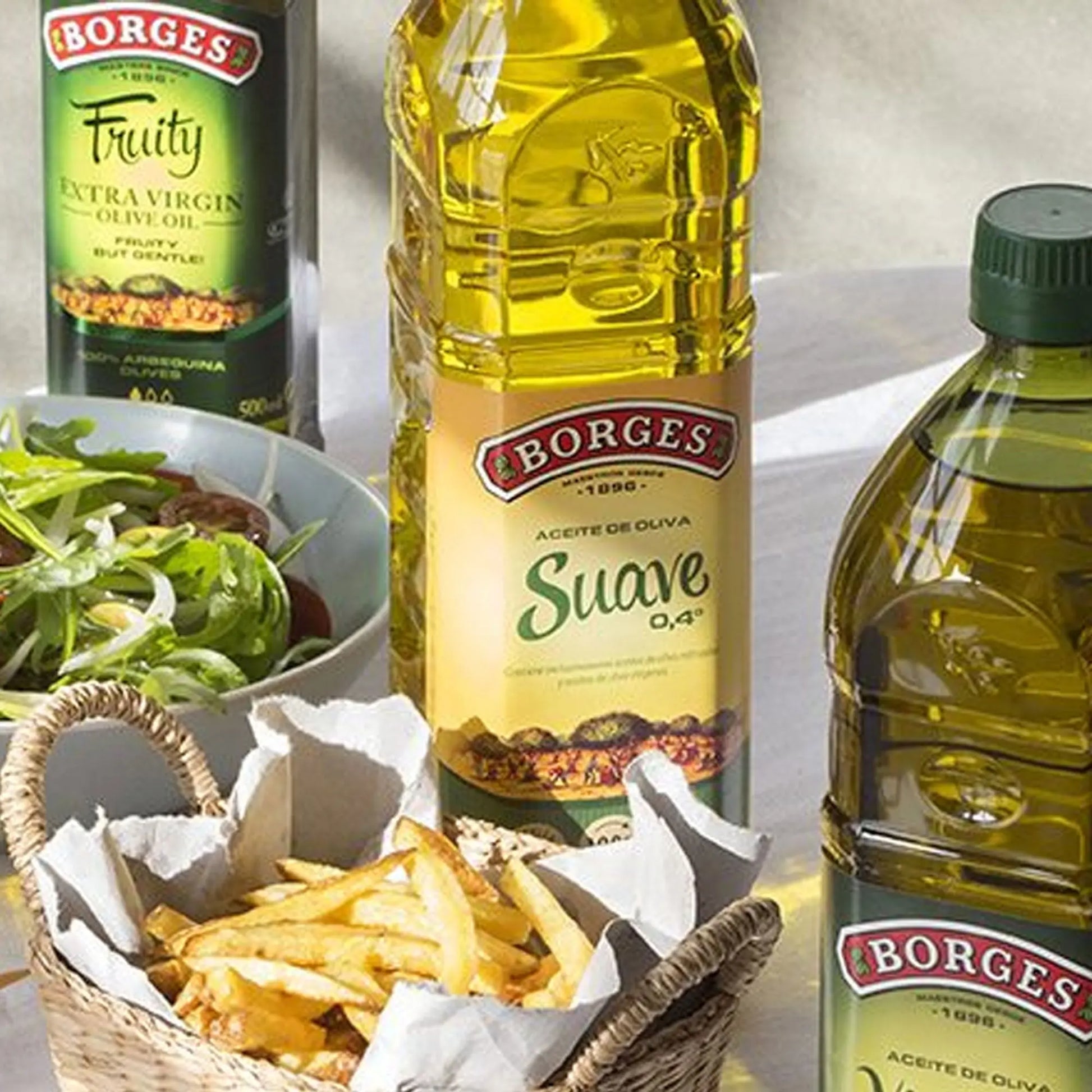 Aceite de Oliva Extra Suave 500ml - borges - detalle
