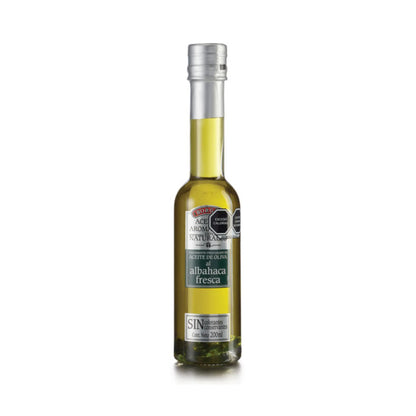 Aceite de Albahaca Borges 200ml - borges - vista lateral