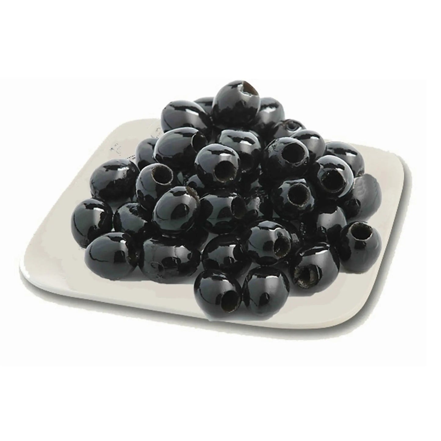 Aceituna Negra Deshuesada 350g - Cesarfer - vista lateral