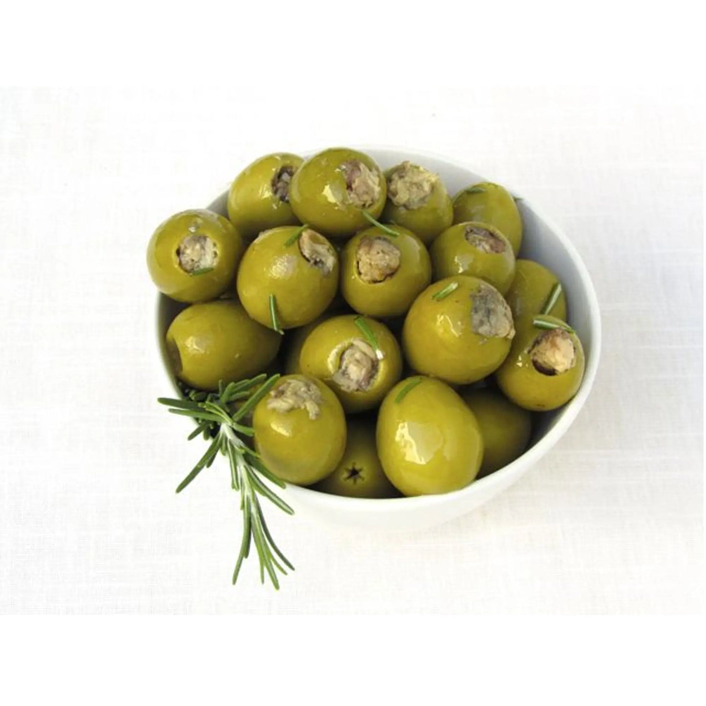 Aceituna Rellena de Atún 300g - Cesarfer - vista lateral
