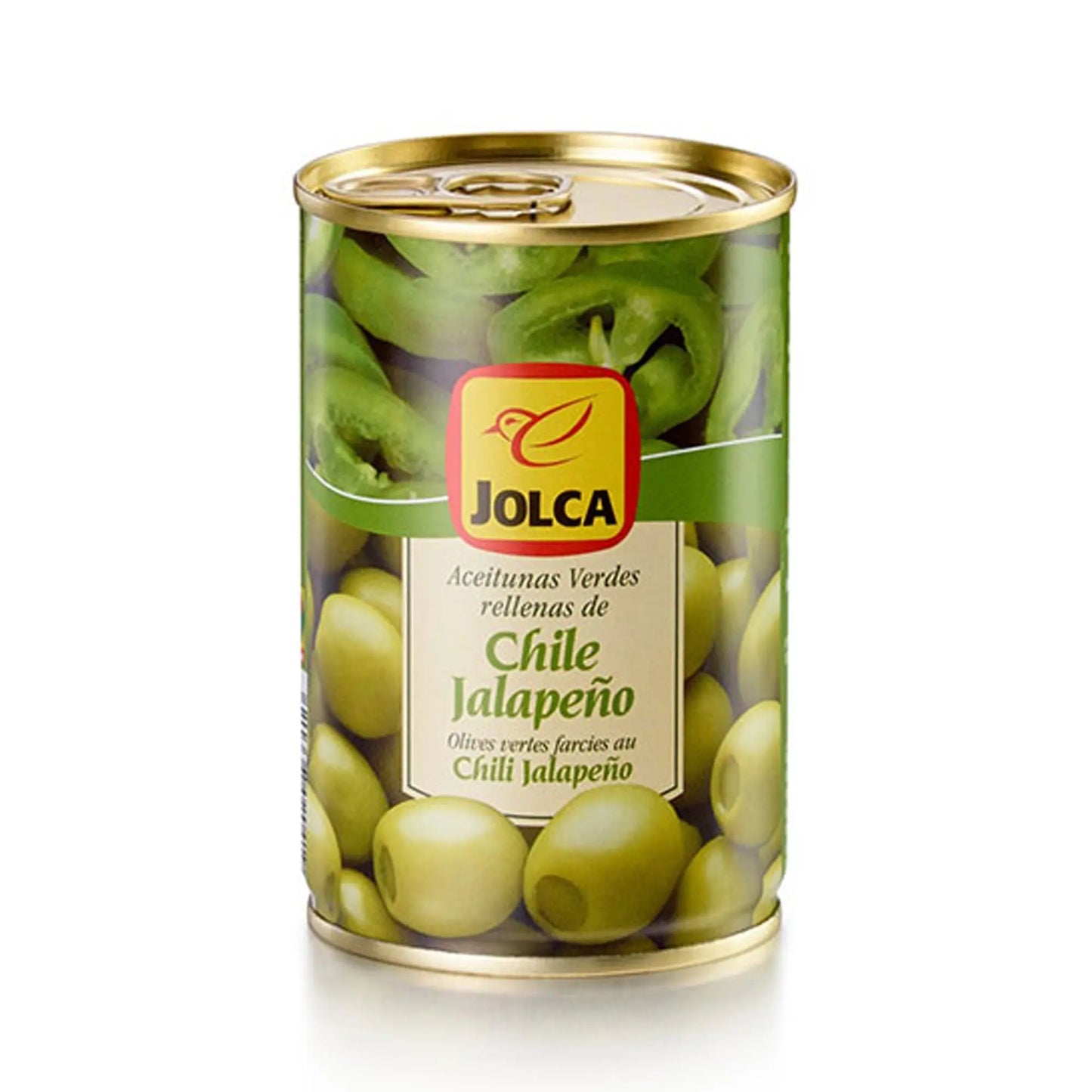 Aceituna Rellena de Jalapeño 300g - Cesarfer - detalle