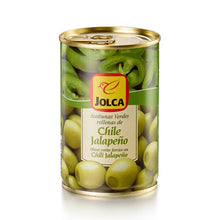 Aceituna Rellena de Jalapeño 300g - Cesarfer - detalle